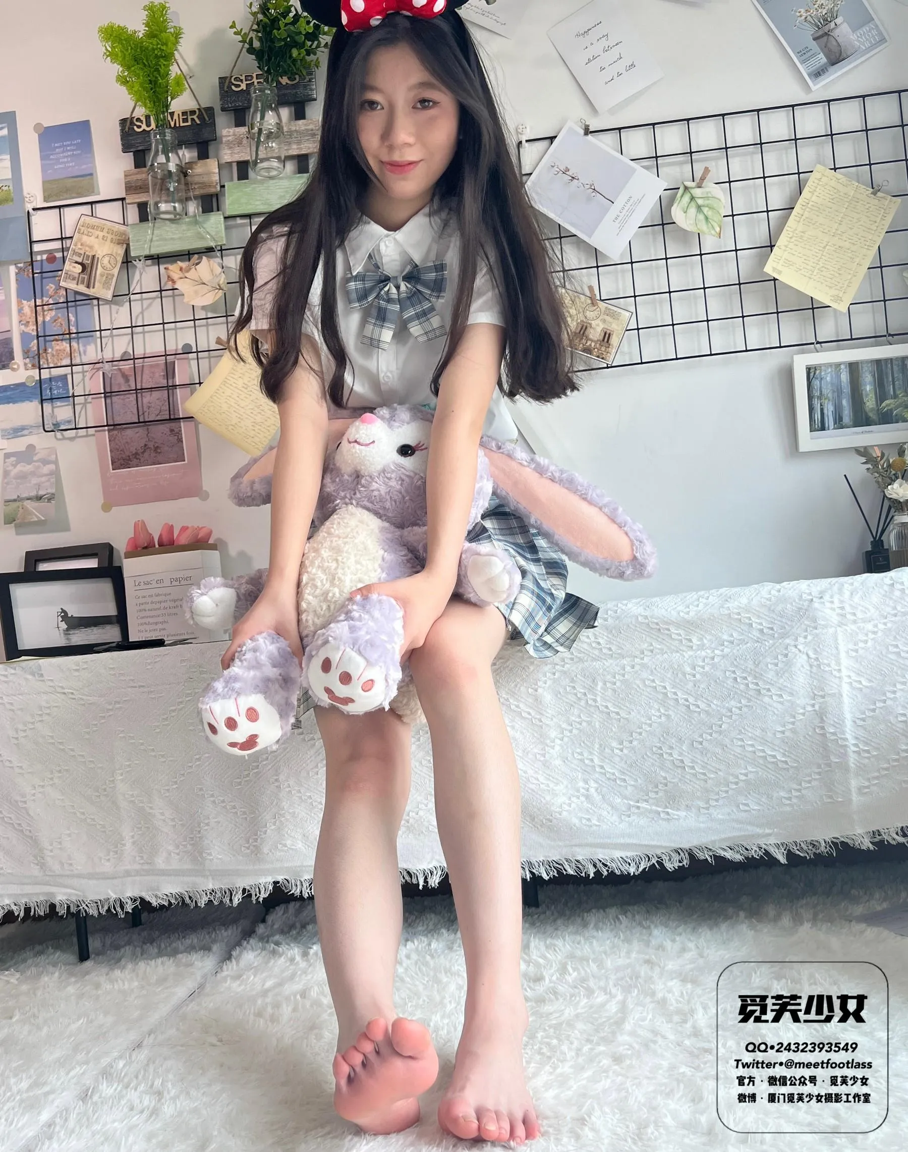 [觅芙少女]NO.003 风中摇曳的JK制服与18岁的青春一起绽放 [151P]插图